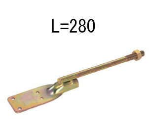 タナカ ビスどめ羽子板 匠 L=280mm 441-6128 50本 基礎 内装 構造金物 土台｜養生・建築資材のマモルデ