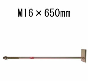 タナカ 偏芯座金付ボルト2 M16×650mm 10本 441-8806 基礎 内装 構造金物 土台