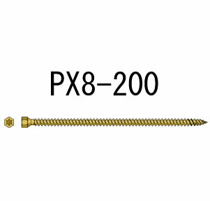 東日本パワー パネリードX PX8-200 100本 403-5884 基礎 内装 構造金物 土台