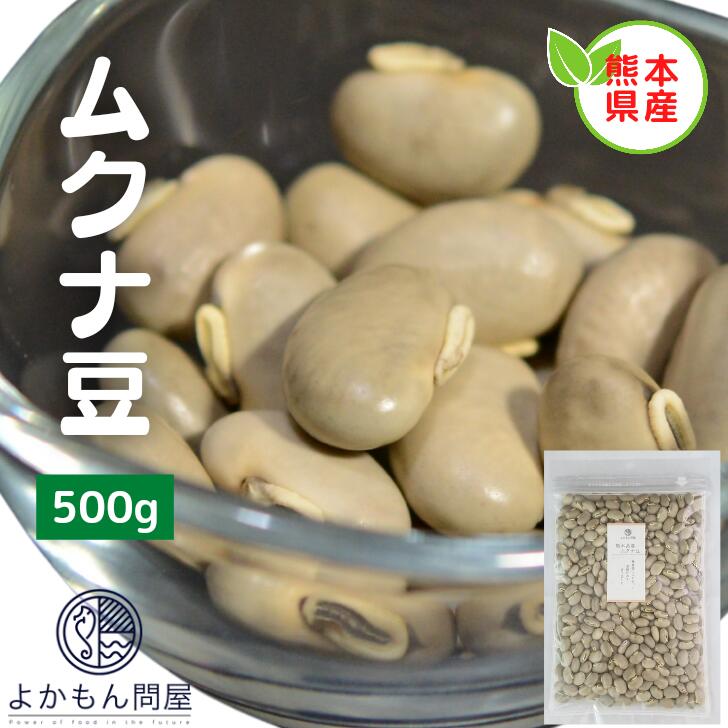 楽天市場】【 お買い物マラソン SALE 1500円OFF 】 熊本産 生ムクナ豆 500g 【 送料無料 】 国産 L-ドーパ Mucuna ムクナ  八升豆 チャック付 : よかもん問屋