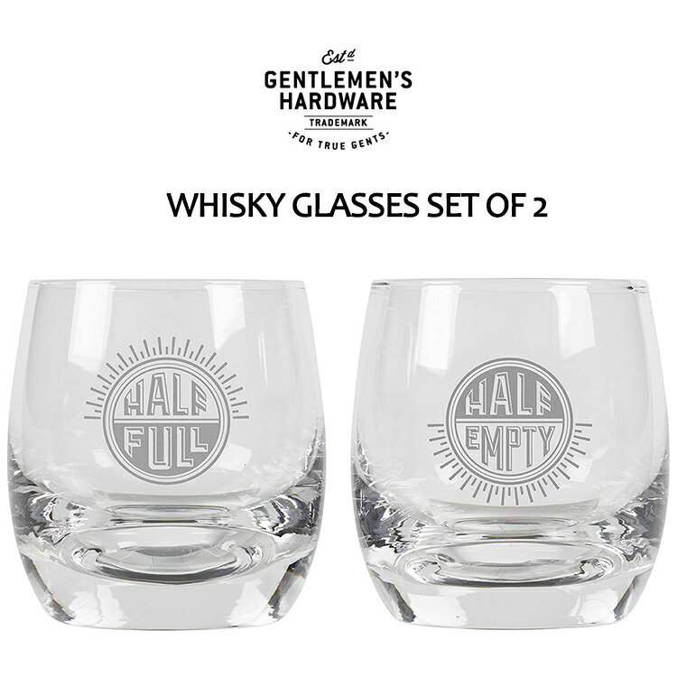 GENTLEMEN’S HARDWARE - WHISKEY GLASSES