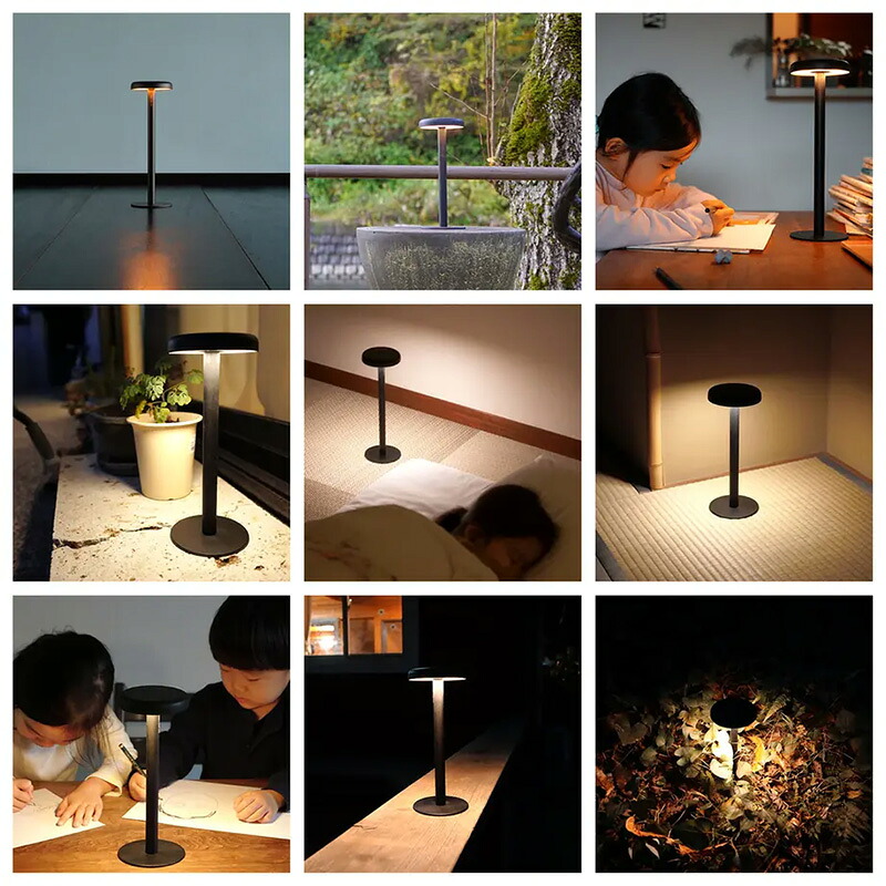 送料無料】テーブルランプイチ 黒 TABLE LAMP ICHI 藤田金属×TENT