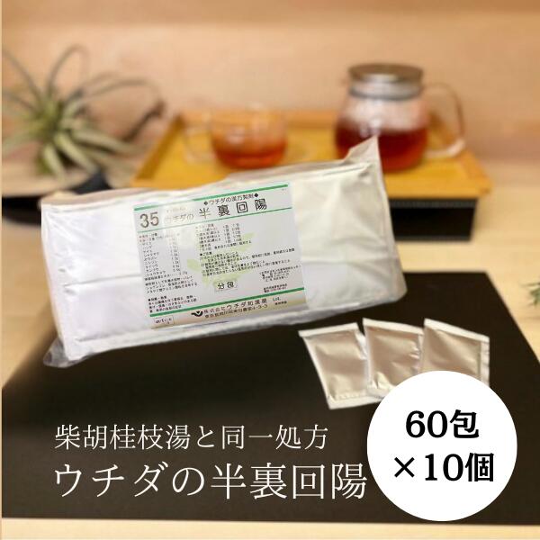 【第2類飲み薬】半裏回陽 (柴胡桂枝湯) 抽出エキス細粒 60包 [10個仕掛ける] ウチダ和漢薬 35 柴胡桂枝湯 同一作り方 さいこけいしとう 微熱 胃痛 冷ややかさ 気懸かり 嘔き気 胃の腑炎 T80:4987359101779