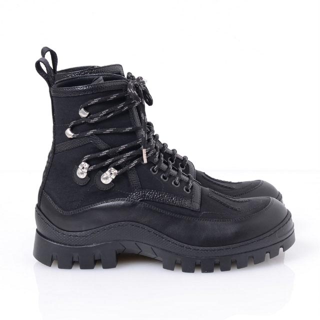 内田 DSQUARED2 メンズブーツ DSQUARED2 ディースクエアード レザーブーツ SIZE:42 27.0cm メンズ