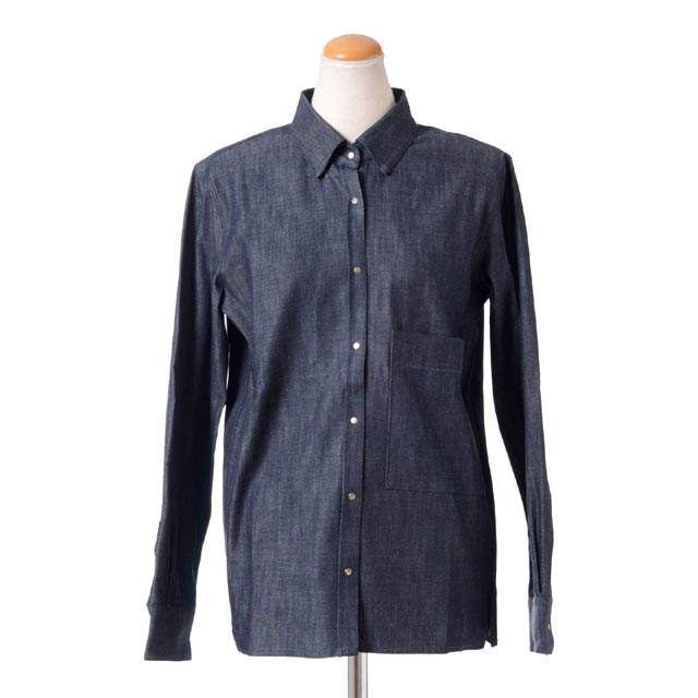 ゴールデングース (Golden Goose) デニムシャツ コットン ライトウォッシュ＜br /＞g29wp842a6＜br /＞ 2016AW レディース秋冬新作 送料無料 正規取扱