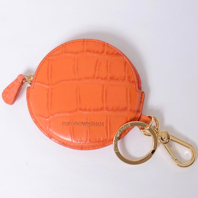 エンポリオアルマーニ (EMPORIO ARMANI) 財布 牛革 オレンジ＜br /＞y3h055yal6o80015＜br /＞ 2017AW レディース秋冬新作 送料無料 正規取扱