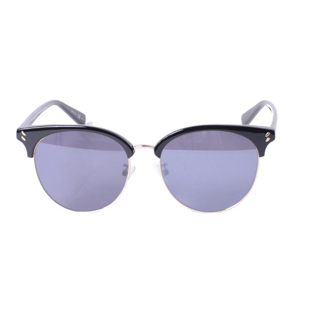 ステラマッカートニー (stella mccartney) コリアンデザインサングラス バイオアセテートプラスチック製フレーム ブラック＜br /＞507883s000111013＜br /＞ 2018SS レディース春夏新作 送料無料 正規取扱