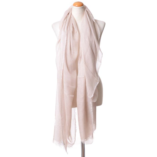 ファリエロサルティ (Faliero Sarti) Tobia定番ストール モダールシルク 薄いベージュ＜br /＞e18000559924＜br /＞ 2018SS レディース春夏新作 送料無料 正規取扱