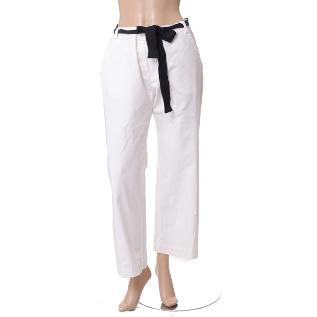 インポートブランド (import brand) リボン付きパンツ コットンストレッチ ホワイトsc51giape1w 2018SS レディース春夏新作 送料無料 正規取扱 インポートブランド (import brand) リボン付きパンツ コットンストレッチ ホワイトsc51giape1w 2018SS レディース春夏新作 送料無料 正規取扱