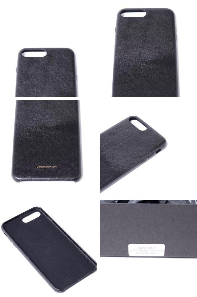 楽天市場 ウーゴカッチャトーリ Ugo Cacciatori Iphone 8 Plus用ケース 8 7 6s 6対応 牛革 ブラックpc005g8pblblack Leather メンズ 3 980円以上購入で送料無料 正規取扱 ヨコアンティ