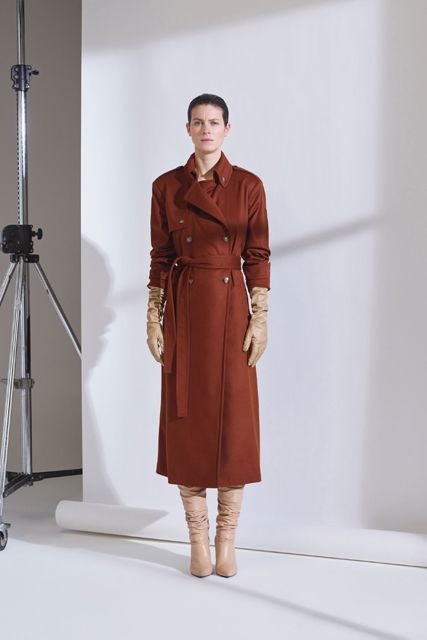 希少 エリカカヴァリーニ Erika Cavallini フラノトレンチコート ヴァージンウールカシミヤミックス キャメルa8pp8an 18aw レディース秋冬新作 送料無料 正規取扱 超人気の Www Ssipeople Com