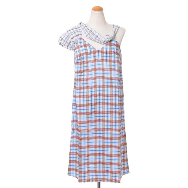 アールト (AALTO) ノースリワンピース サテン チェックs19d2dr06252 2019SS レディース春夏新作 送料無料 正規取扱｜ヨコアンティ