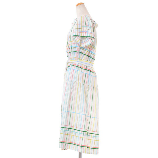 楽天市場 ミー Mii 半袖ギャザーフレアーワンピース コットン パステルpastel ss レディース春夏新作 送料無料 正規取扱 ヨコアンティ