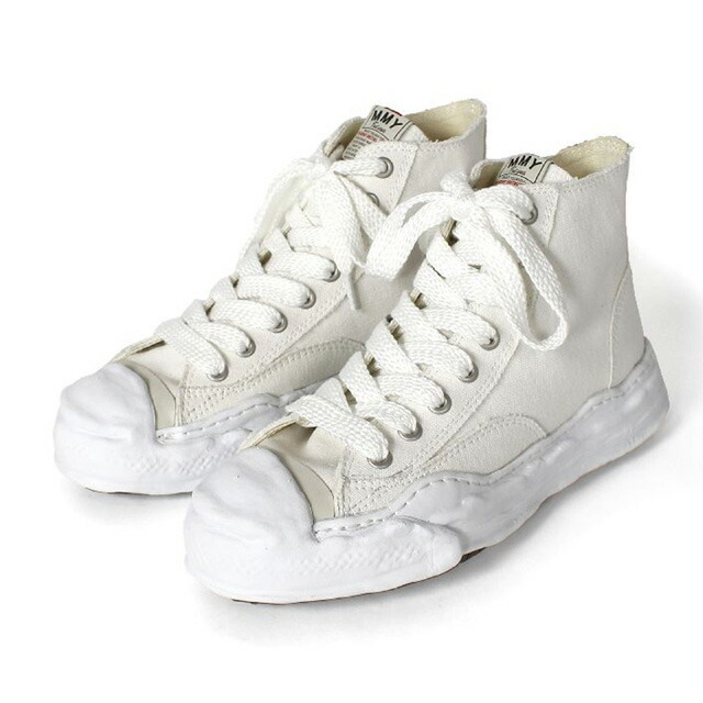楽天市場 ミハラヤスヒロ Miharayasuhiro ハイカットスニーカー ホワイトa05fw701white aw メンズ秋冬新作 送料無料 正規取扱 ヨコアンティ