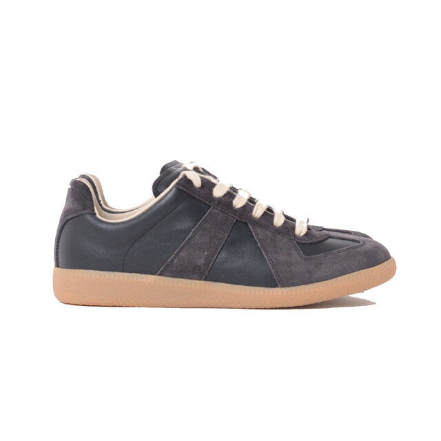 メゾン マルジェラ (Maison Margiela) レプリカスニーカー カーフスキンスェード ブラック＜br /＞s58ws0109t8013＜br /＞ 2021AW レディース秋冬新作 送料無料 正規取扱