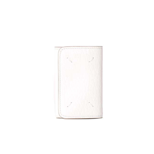 住み家 マルジェラ (Maison Margiela) 三つ折りミニ紙入れ 牛皮 白いこと\u003cbr /\u003es36ui04224455t1003\u003cbr /\u003e 2022AW レディース秋冬新作 貨物輸送無料 定まり取りまわし