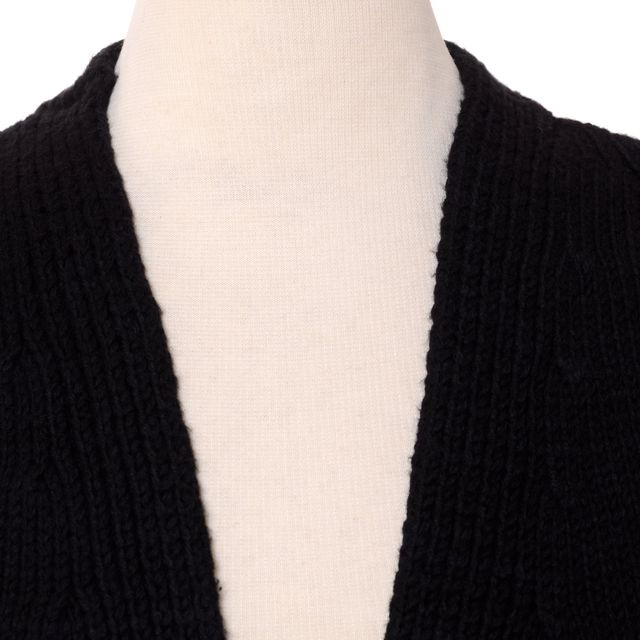 店舗情報 ANN DEMEULEMEESTER アンドゥムルメステール カーディガン 黒