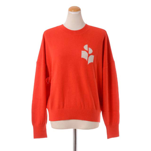 イザベルマラン (ISABEL MARANT) ラウンドネックセーター コットンウール ヴァーミリオン8247540624 2023SS レディース春夏新作 送料無料 正規取扱|ヨコアンティ