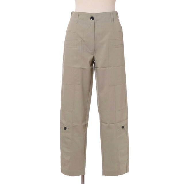 プロエンザスクーラー (Proenza Schouler) ウエストゴムポケットパンツ ジャージー グリーングレーwl2316150020 2023SS レディース春夏新作 送料無料 正規取扱|ヨコアンティ