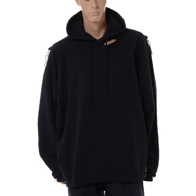 楽天市場】ラフシモンズ・RAF SIMONS Regular fit hoodie with patches