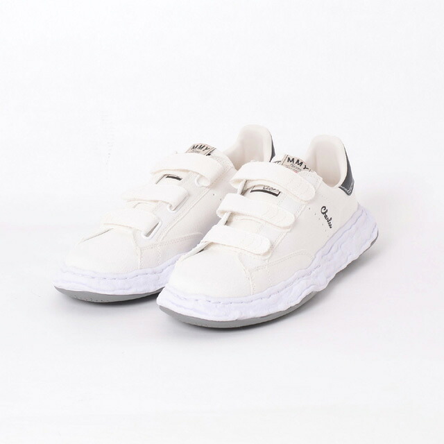 ミハラヤスヒロ (MIHARAYASUHIRO) ローカットスニーカー コットンキャンバス ホワイト＜br /＞ma12fw704011wht＜br /＞ 2024SS メンズ春夏新作 送料無料 正規取扱