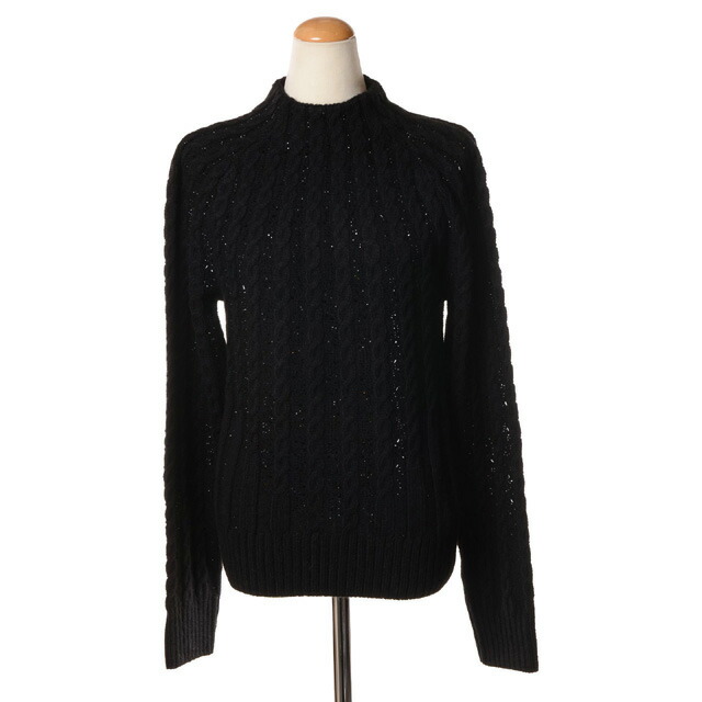 エルマノシェルビーノ (ermanno scervino) ローネックスパンコールセーター ウールなど ブラック＜br /＞et981312208＜br /＞ 2024AW レディース秋冬新作 送料無料 正規取扱 218,900円
