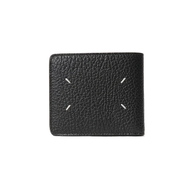 メゾン マルジェラ (Maison Margiela) ビルフォールドウォレット 牛革 ブラック25ssa1ui0016p4455 2025SS レディース春夏新作 送料無料 正規取扱｜ヨコアンティ