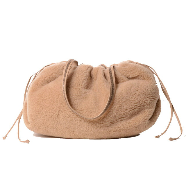 ブルネロクチネリ (Brunello Cucinelli) 合切袋御徒面子 羊肉 ベージュ\u003cbr /\u003emb50d2313c609\u003cbr /\u003e 2025AW レディース秋冬新作 貨物輸送無料 決まり取りまわし バッグ-ショルダーバッグ・メッセンジャーバッグ