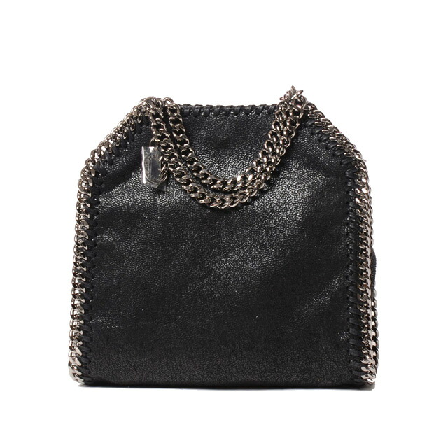 ステラマッカートニー (stella mccartney) ファラベラタイニートートバッグ シャギーディア ブラック＜br /＞391698w9132＜br /＞ 2026SS レディース春夏新作 送料無料 正規取扱