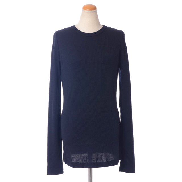 メゾン マルタンマルジェラ (Maison Martin Margiela) クルーネックニット ウール,レーヨン ネイビー 129023058511 3,980円以上購入で送料無料 【正規取扱】|ヨコアンティ