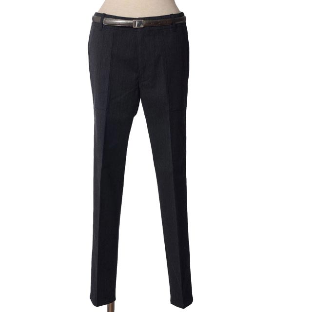 ゴールデングース (Golden Goose) センタープリーツパンツ コットンウール チャコールグレー d002a6gg13fw 3,980円以上購入で送料無料 【正規取扱】|ヨコアンティ