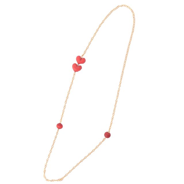 アルボ (ALBO) ネックレス レッド 2012-608-red 3,980円以上購入で送料無料 【正規取扱】｜ヨコアンティ