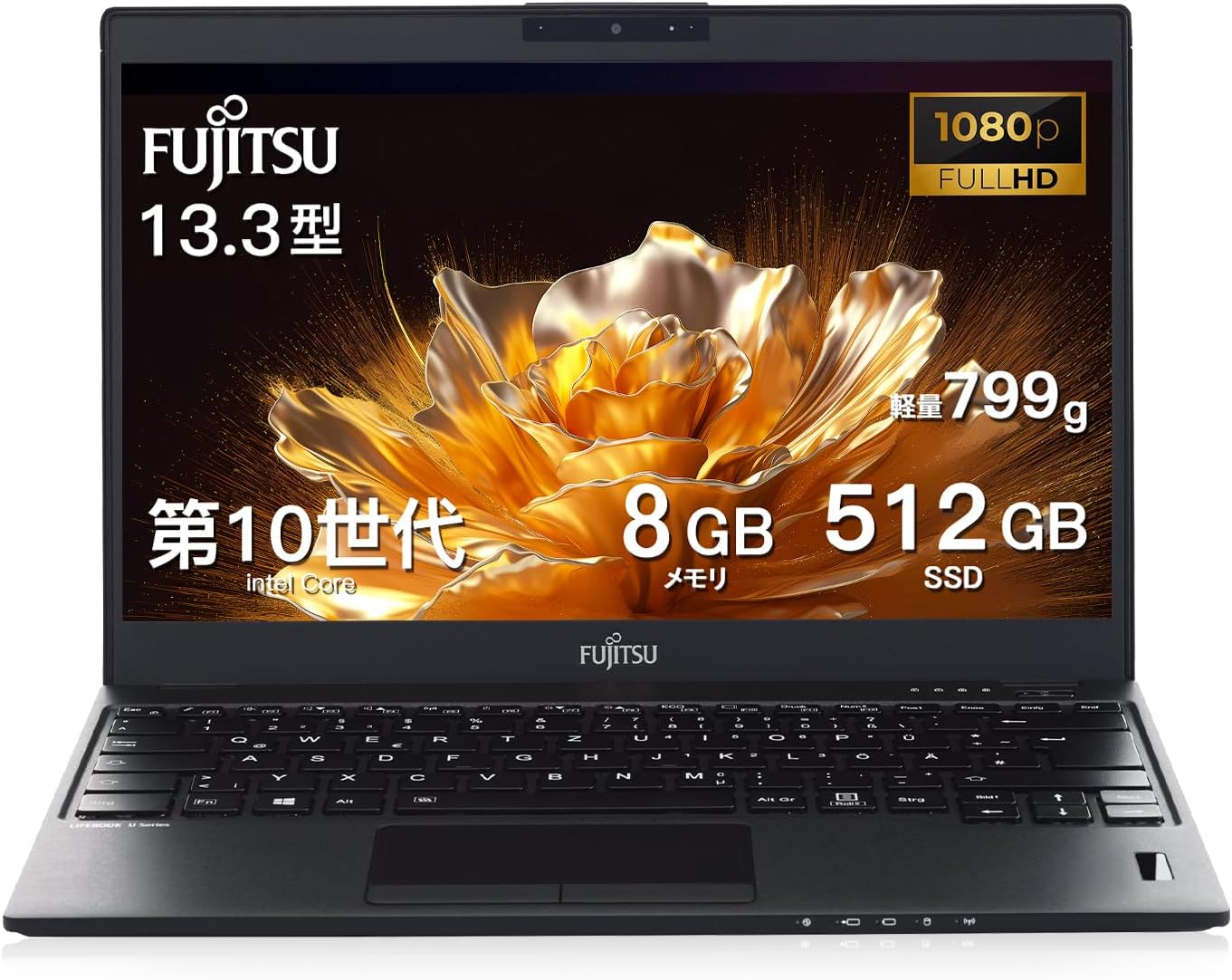 薄型  富士通  Lifebook u9310 第10時人｜Microsoft Office 2019 H\u0026B 積み上げる｜Windows11｜13.3in(1920x1080)｜8GB記憶装置512GBSSD｜指紋公証｜写真機｜WIFI｜Bluetooth｜Type-C｜外後ばらいヴィデオディスク｜中古万覚え帳パソコン マイコン 万覚え帳マイコン