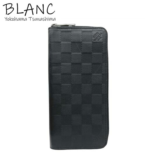 ルイヴィトン ジッピーウォレット ヴェルティカル ダミエ アンフィニ オニキス N63548 長財布 LOUIS VUITTON 横浜BLANC【中古】