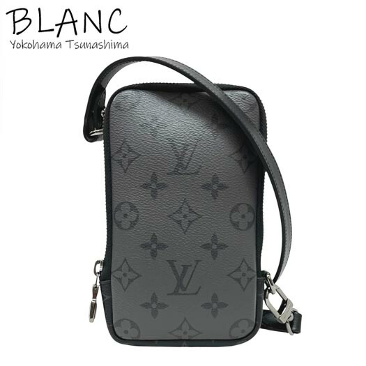 ルイヴィトン ダブル 電話機合切袋 エクリプスリバース 薄墨色 黒いこと ポシェット M69534 LOUIS VUITTON 横浜BLANC【中古】