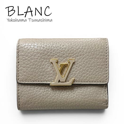ルイヴィトン ポルトフォイユ カプシーヌ XS 三つ折り金入れ トリヨン ガレ M68747 ウォレット LOUIS VUITTON 横浜BLANC【中古】