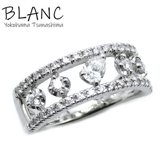 モニッケンダム ダイヤ リング 約11号 指輪 Pt900 プラチナ900 D:0.50ct ジュエリー MONNICKENDAM 横浜BLANC【中古】｜横浜BLANC店 108,900円