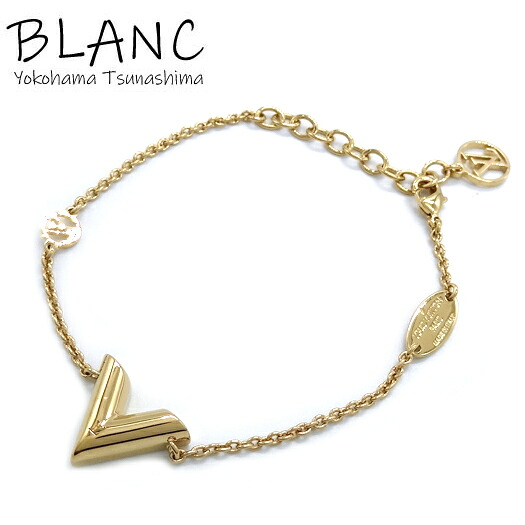 ルイヴィトン エッセンシャル V ブレスレット メタル ゴールド M00858 LOUIS VUITTON 横浜BLANC【中古】|横浜BLANC店