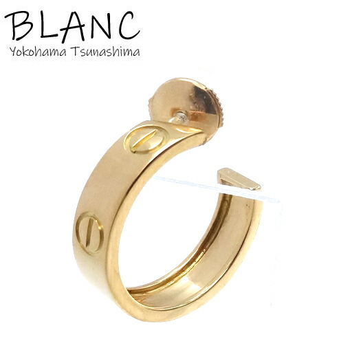 楽天市場】カルティエ ラブ K18イエローゴールド ピアス 中古 : ジェム