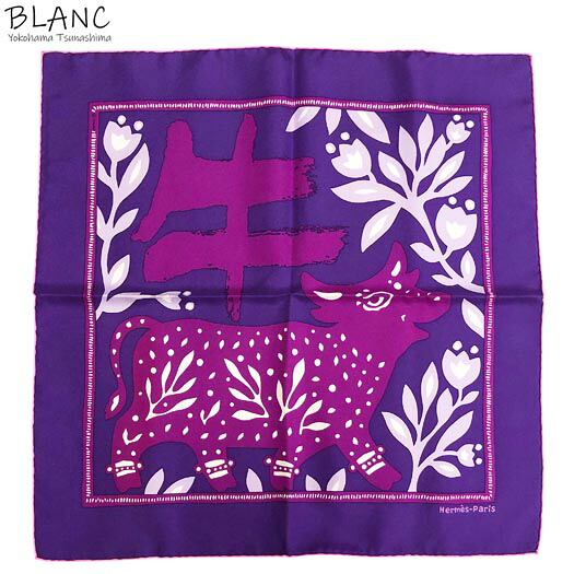 楽天市場】エルメス HERMES スカーフ カレ45 プチカレ シルク Noel au