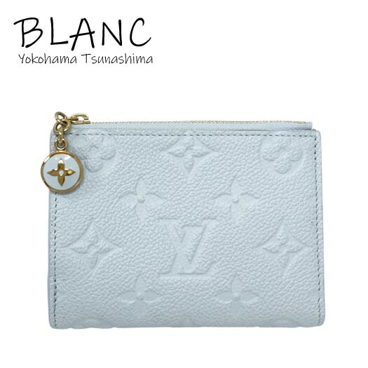 ルイヴィトン ポルトフォイユ リサ アンプラント ブルーアズール M14654 二つ折り財布 LOUIS VUITTON 横浜BLANC【中古】