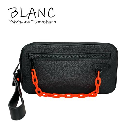 ルイヴィトン ポシェット ヴォルガ クラッチペダル御徒面子 トリヨンレザー 黒いこと 黒 M53550 LOUIS VUITTON 横浜BLANC【中古】