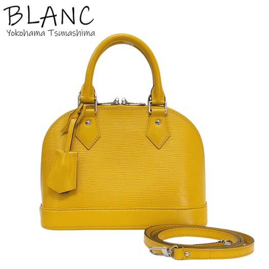 ルイヴィトン アルマBB エピレザー シトロン 黄色 ハンドバック M40866 LOUIS VUITTON 横浜BLANC【中古】