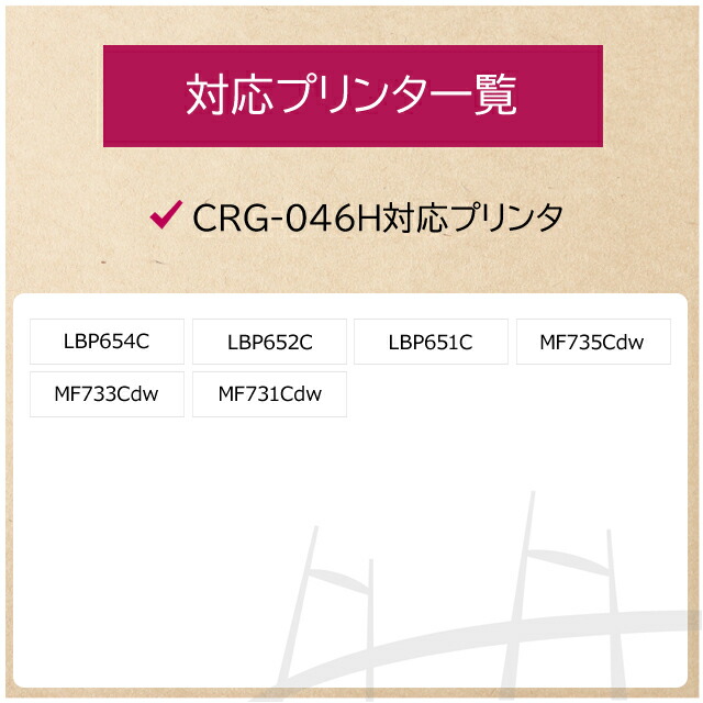CRG-046H キヤノン 重合トナーパウダー 4色セット互換トナー