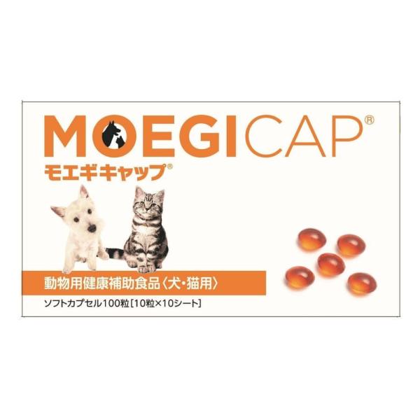 モエギキャップ 犬猫用 ソフトカプセル 100粒