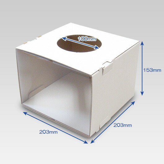 【楽天市場】窓付き抽選箱 丸穴タイプ 25枚セット 【抽選ボックス 白 ダンボール 段ボール 梱包材 梱包資材 くじ引き 抽選 景品 抽選会