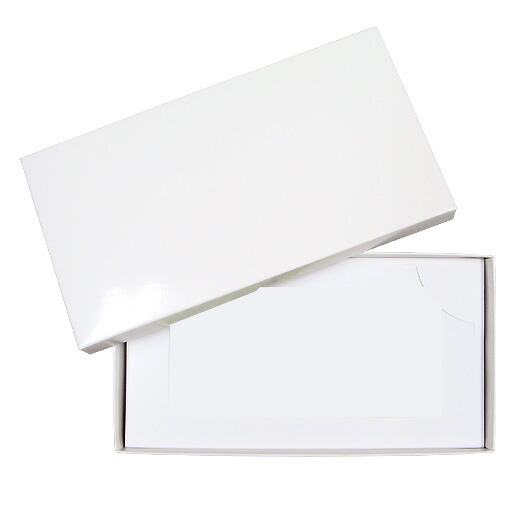 商品券・株券入れ箱【仕切り切込みあり】 内寸220×112×14mm