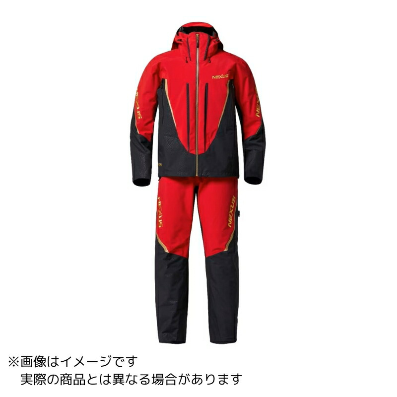 未使用 シマノ ネクサス ゴアテックス レインスーツ RA-101X レッド 楽天市場】シマノ RA-101X ネクサス ゴアテックス レインスーツ