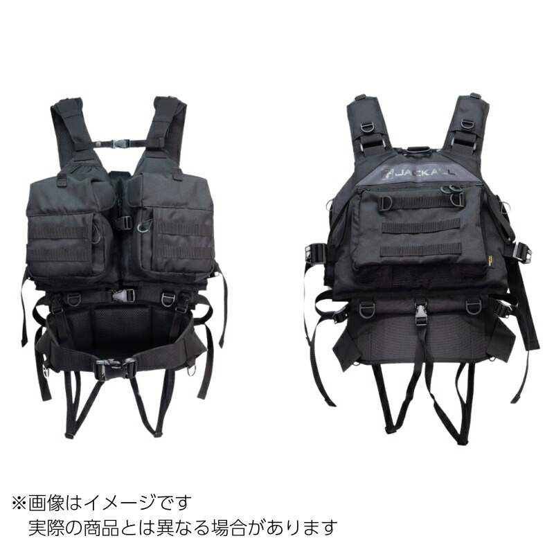 楽天市場】ジャッカル バーサタイルゲームベスト ブラック