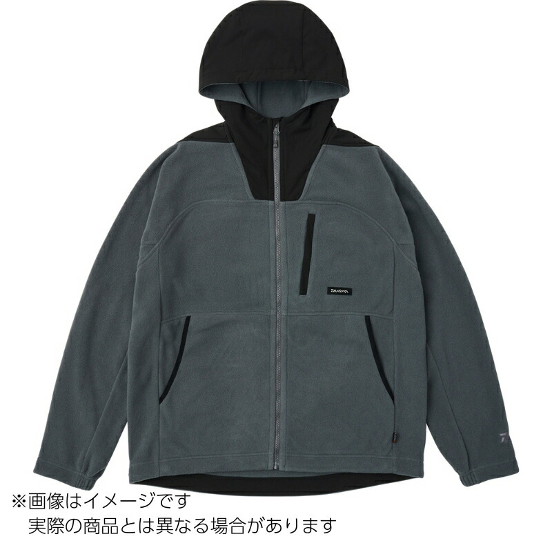 【新品未使用】ダイワ 防寒服 DJ-5924 ポーラテック ガンメタル　Lサイズ 楽天市場】ダイワ DJ-5924 POLARTEC フリースフーディージャケット